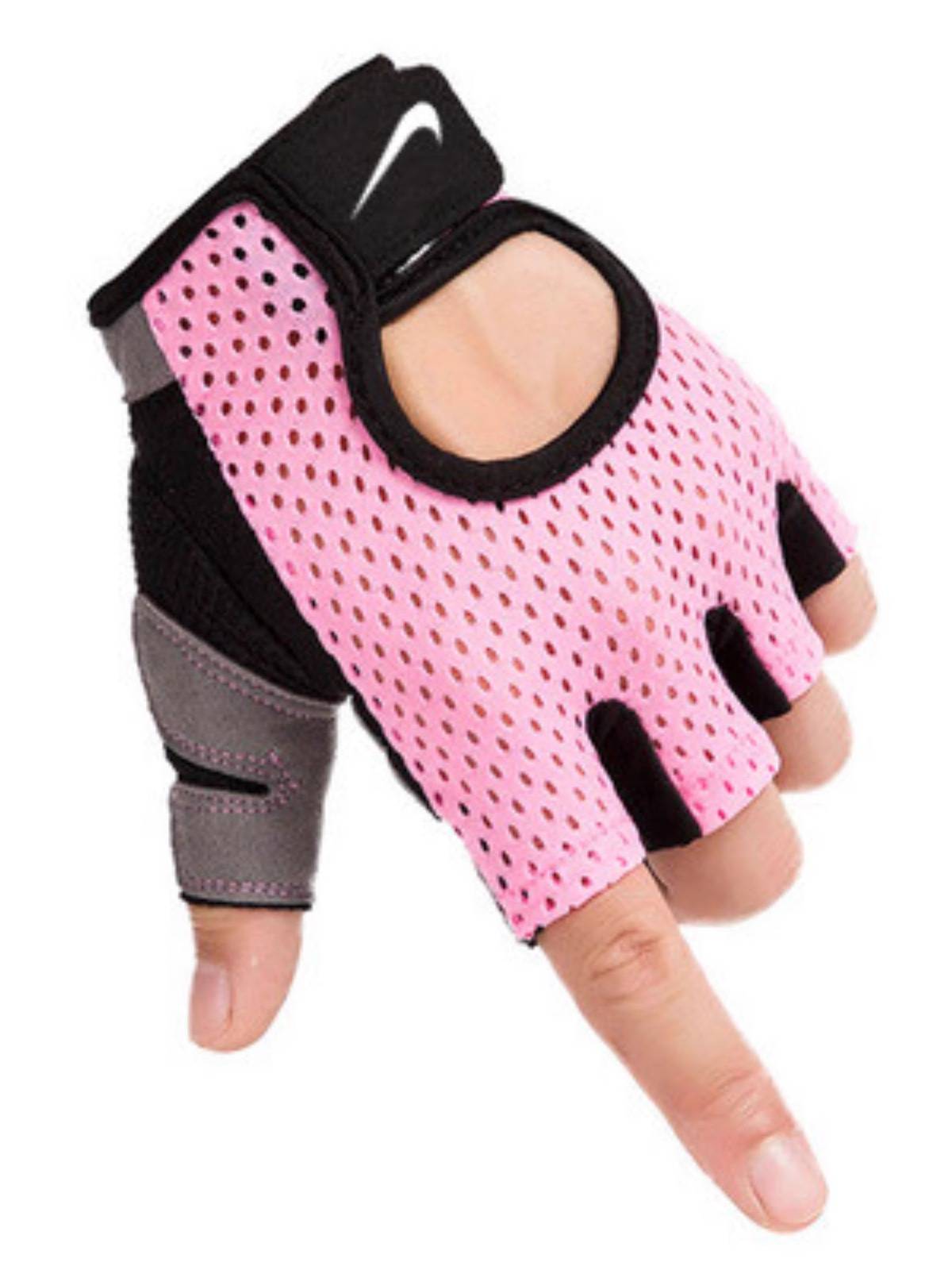Nike Nike men's and female outdoor training riding riding rock climbing weightlifting single bars shock anti -slip fitness and breathable gloves