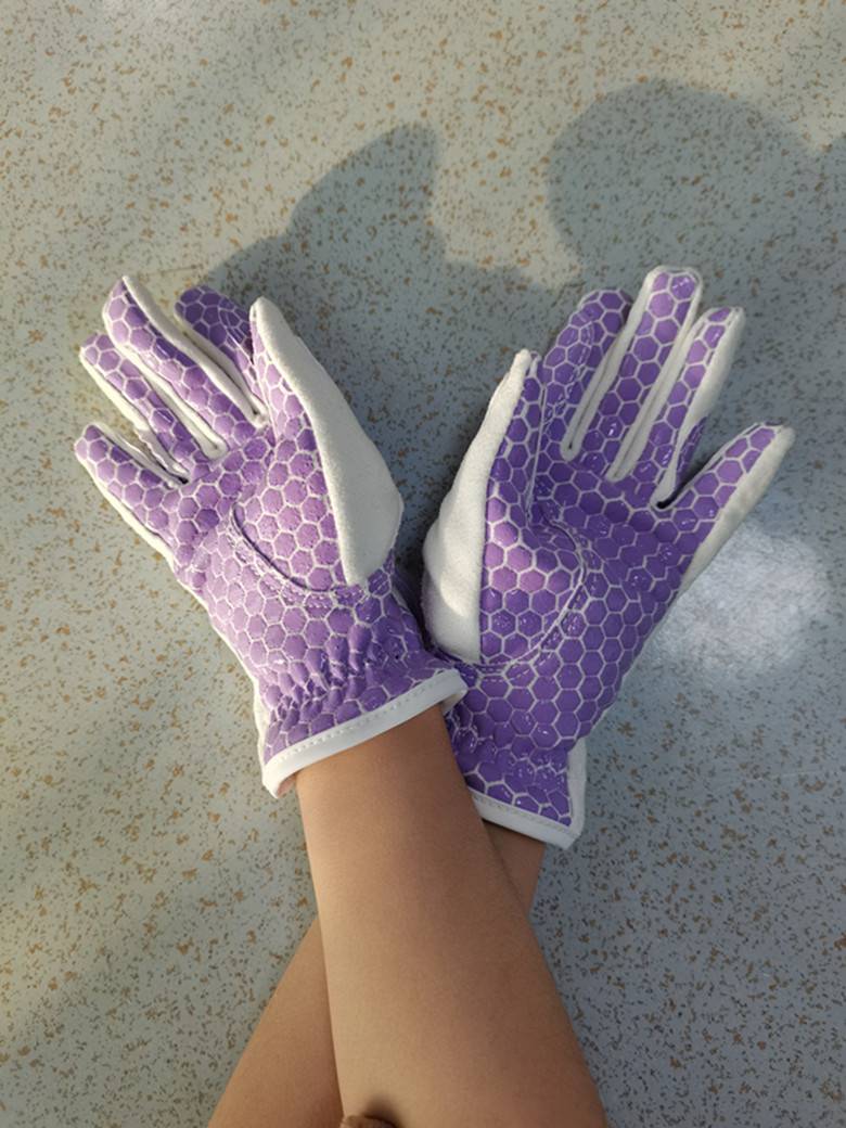 Child equestrian glove