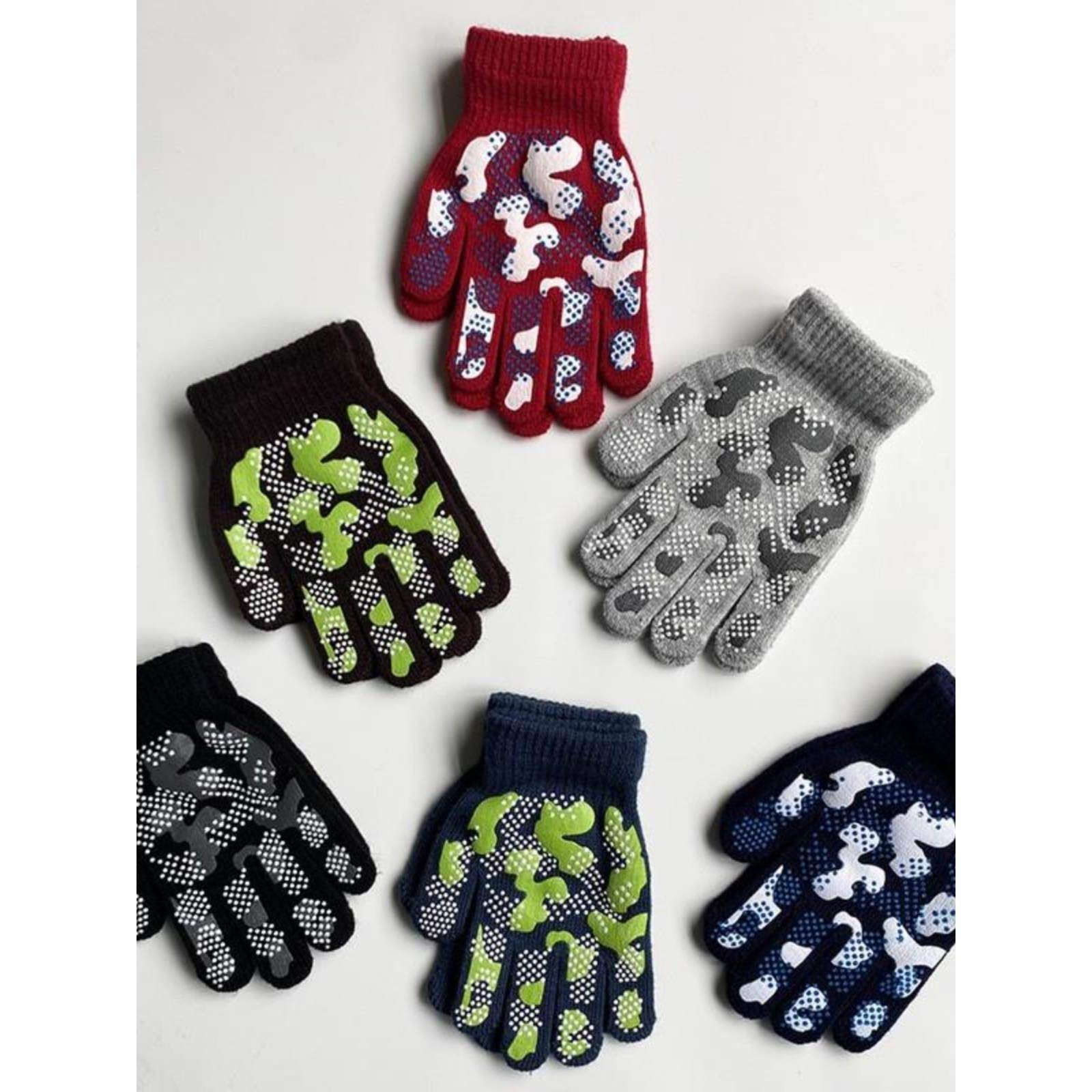 Kindergarten wear -resistant protection, tug -of -holography male, female children's labor shelf gloves, baby children, gardening labor riding