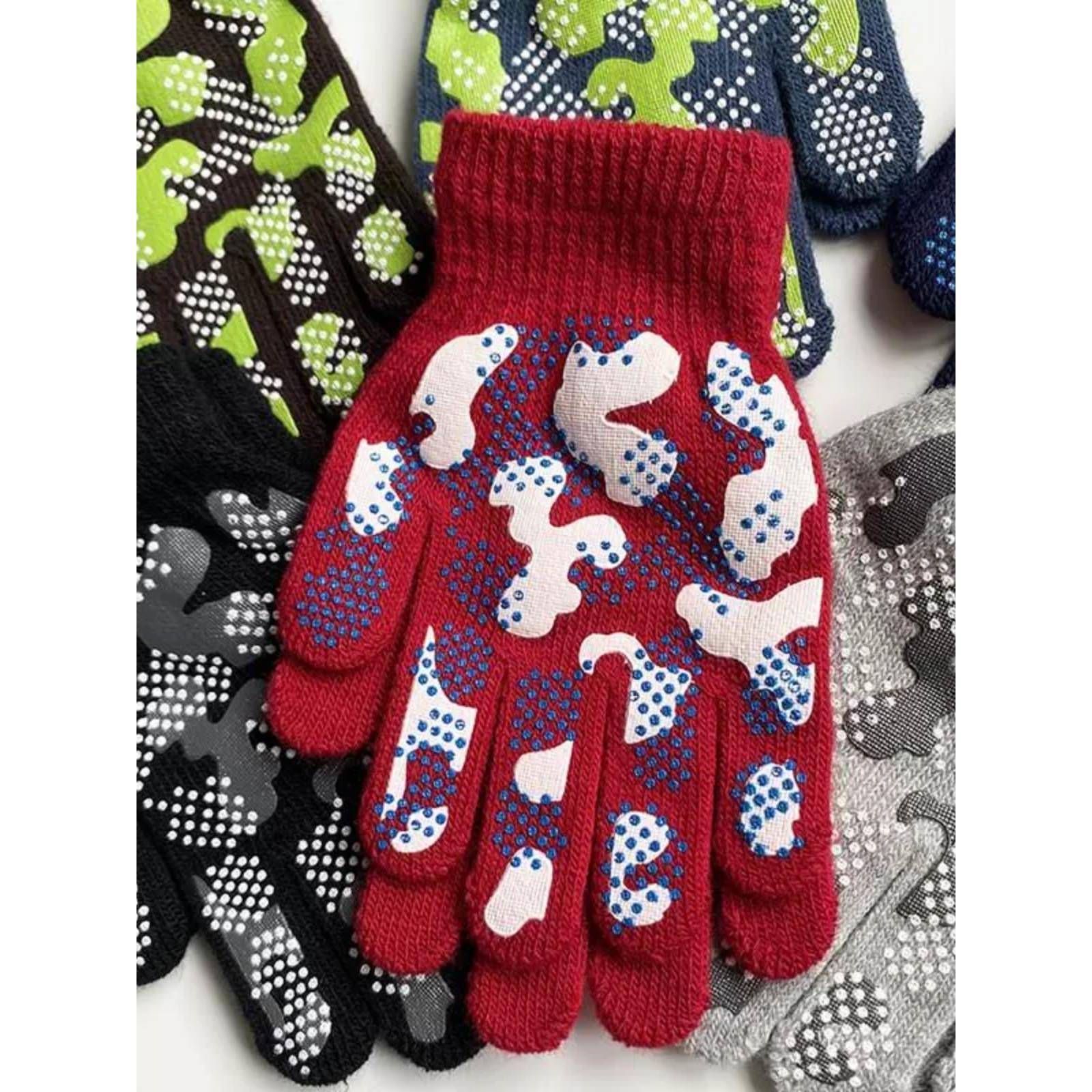 Kindergarten wear -resistant protection, tug -of -holography male, female children's labor shelf gloves, baby children, gardening labor riding