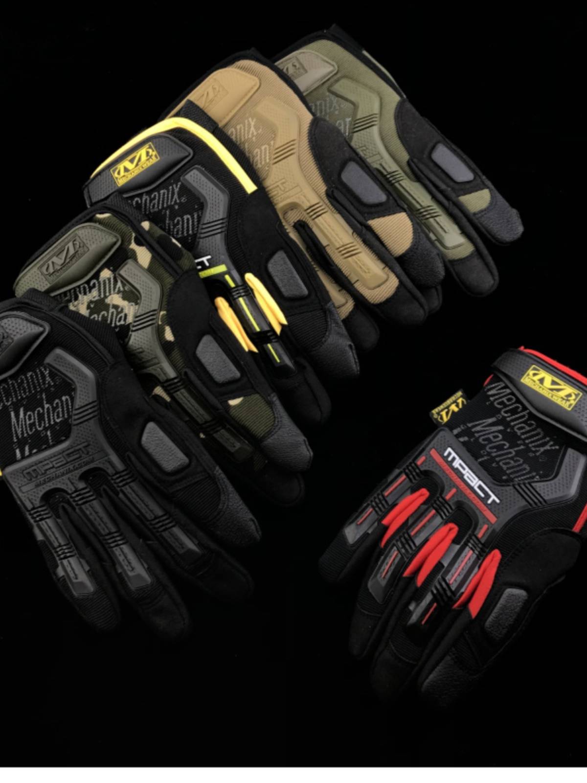 The number of tails clearance is limited men and women full finger fingering wrist care -long wear -resistant motorcycle anti -skid cycling tactical gloves