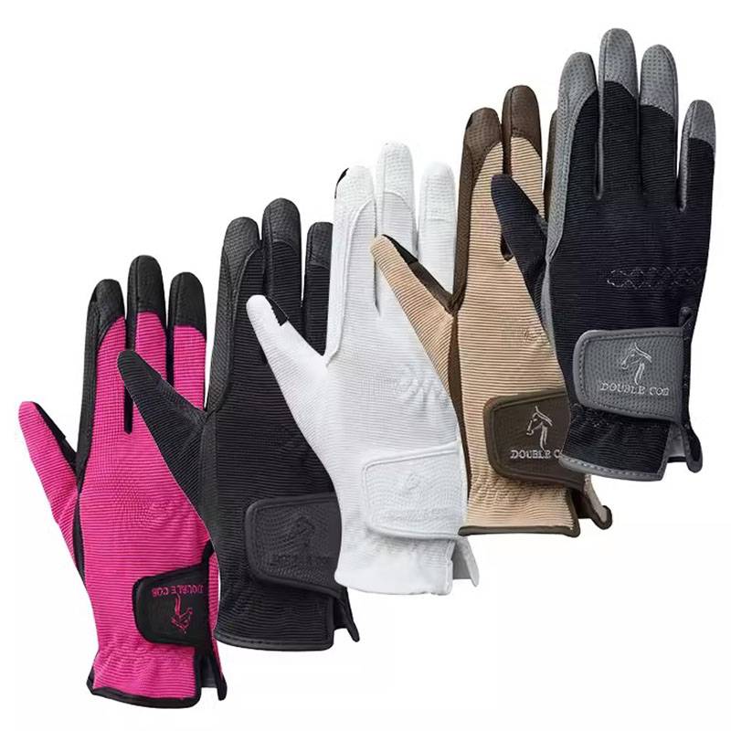Summer Touch screen equestrian glove men and women, anti -slip and breathable horse -riding gloves, abrasion -resistant, lightweight sports glove equestrius