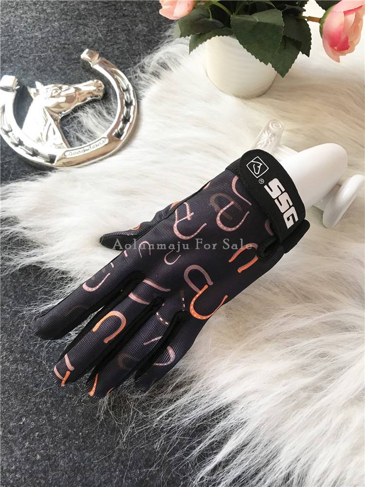 Horse gloves Oren horse riders equipped with adult youths trained in grinding horse gloves