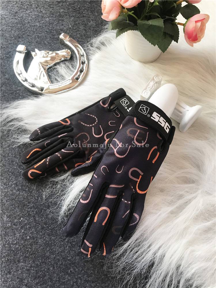 Horse gloves Oren horse riders equipped with adult youths trained in grinding horse gloves