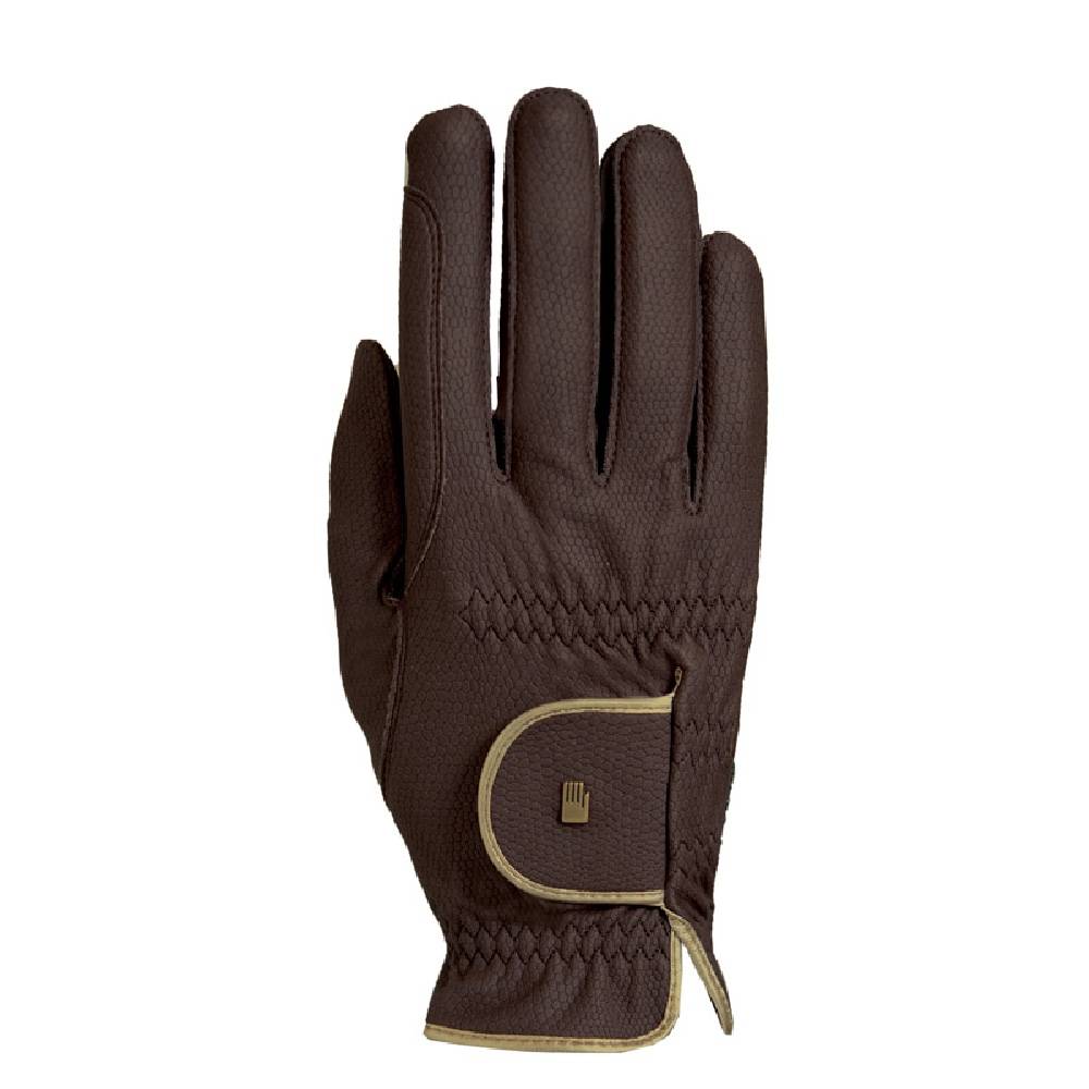 Germany imported ROECKL Equestrian glove men and girls, children and children ride equipment, non -slip wear -resistant rubber soft leather gloves