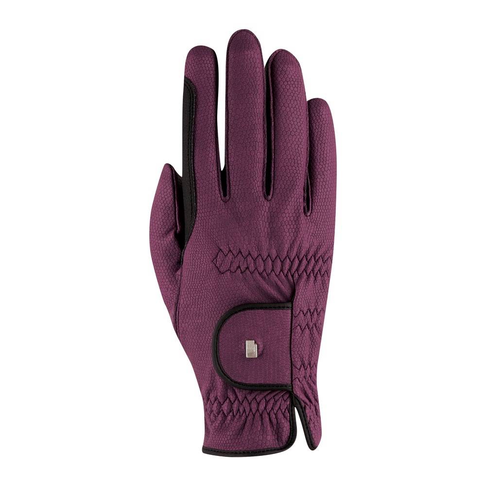Germany imported ROECKL Equestrian glove men and girls, children and children ride equipment, non -slip wear -resistant rubber soft leather gloves