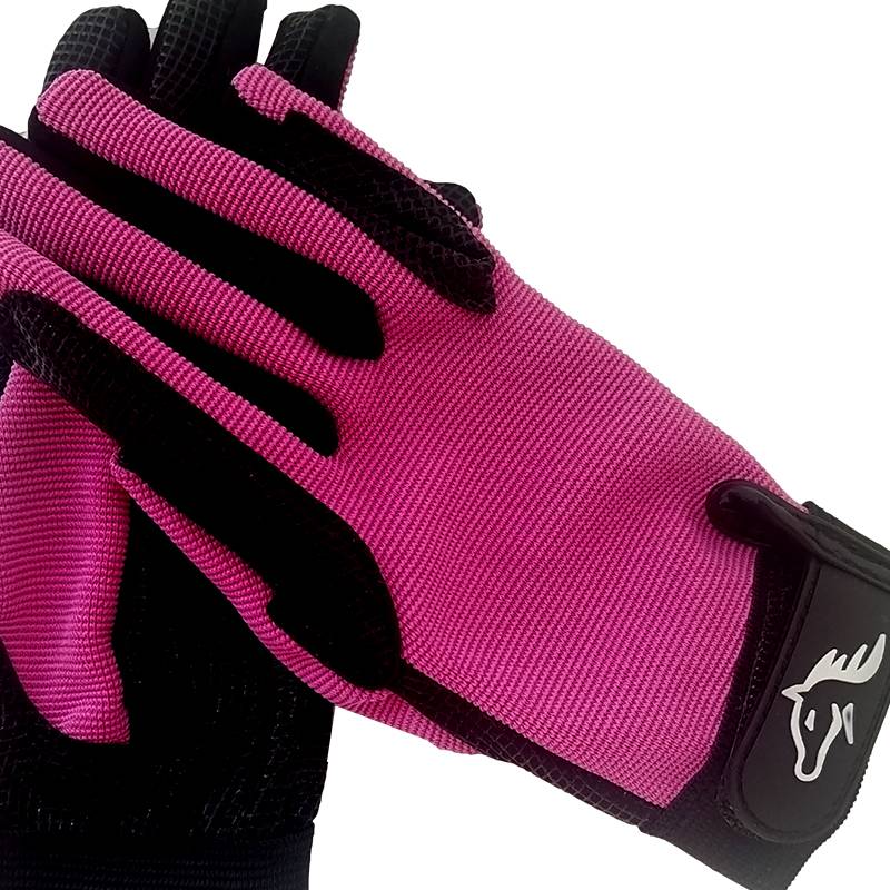 Adult children's equestrian glove anti -sliding glove horse riding glove horse riding equipment Equestrian equipment elastic knitted gloves