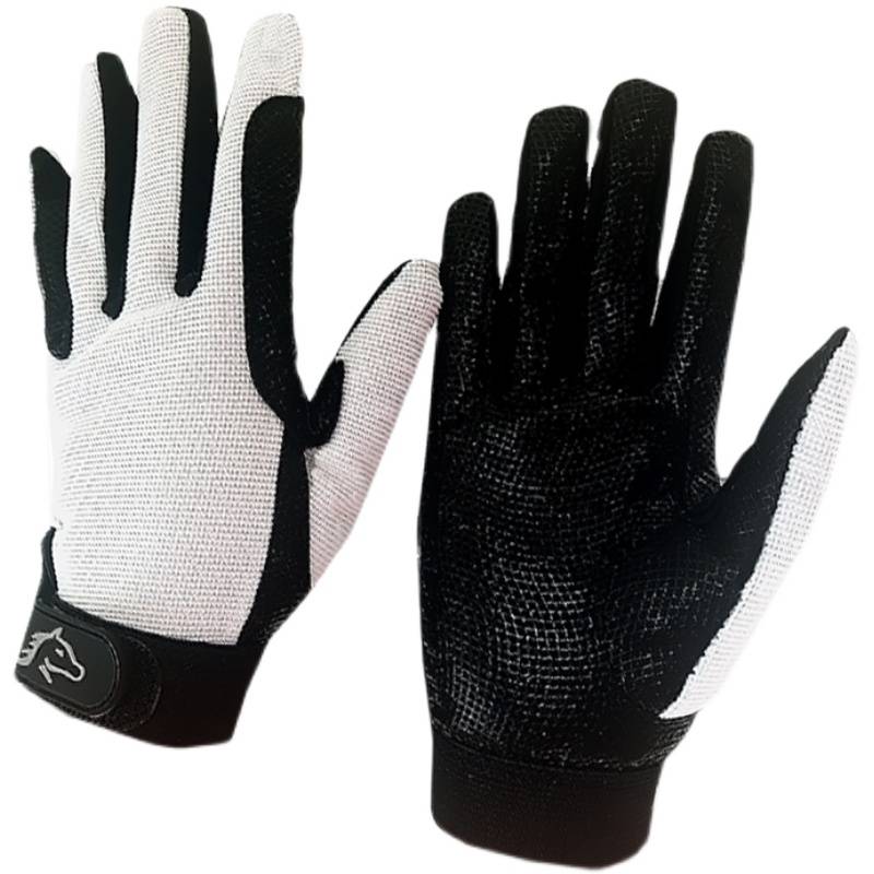 Adult children's equestrian glove anti -sliding glove horse riding glove horse riding equipment Equestrian equipment elastic knitted gloves