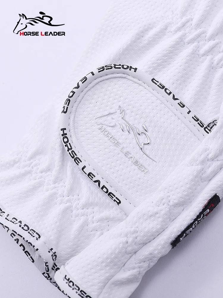 HorseLeader Spring and Autumn Four Seasons Child Equestrian Equipment Faste -resistant Equestrian Gloves Female Horse Riding Equipment Male
