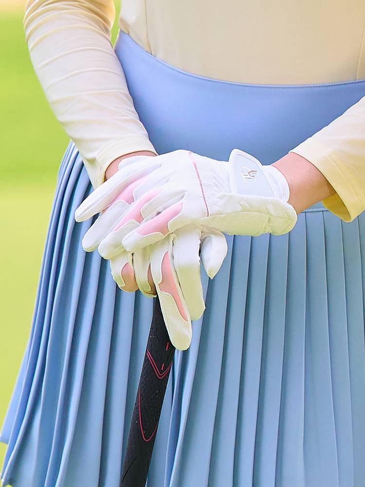 Ms. Golf Glove Glove, air-comfortable hand-sliding motion gloves to the right hand