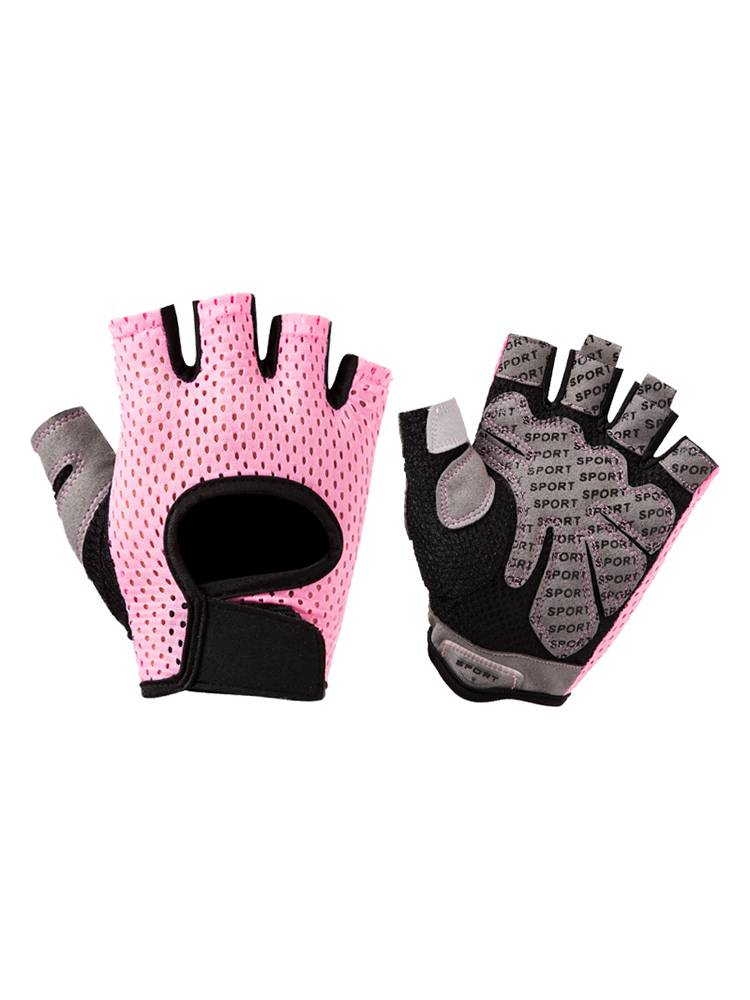 Fitness Gloves Female thin cocoon Enterprise Single Barbust Bar Wiring Anti -Slip Half -Fingering Sports wrist protection wear resistance