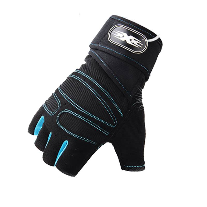 Gym glove men's sports non -slip half -fingering exercises to prevent cocoon and wrist protection female training equipment.