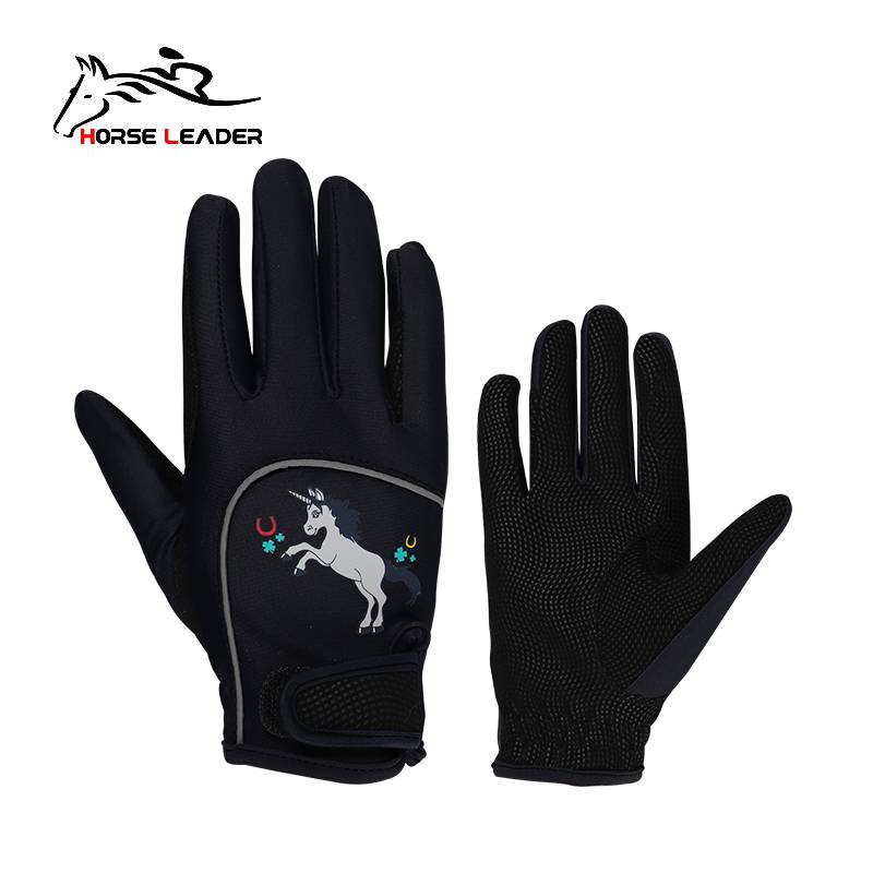 Spring and summer children's equestrian equipment wear -resistant and breathable equestrian gloves female riding equipment horse riding glove men's equestrian supplies