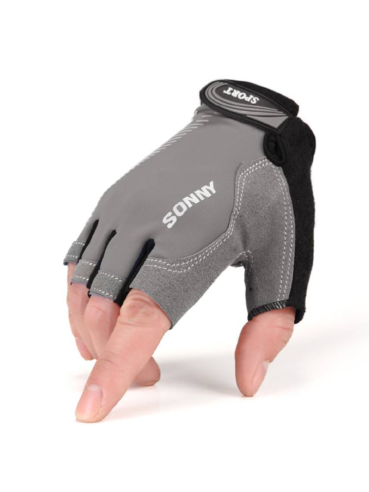 Fitness glove women's equipment training yoga dynamic bicycle thin breathable anti -slip prevention cocoon men's riding exercise half finger