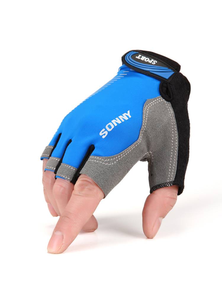 Fitness glove women's equipment training yoga dynamic bicycle thin breathable anti -slip prevention cocoon men's riding exercise half finger