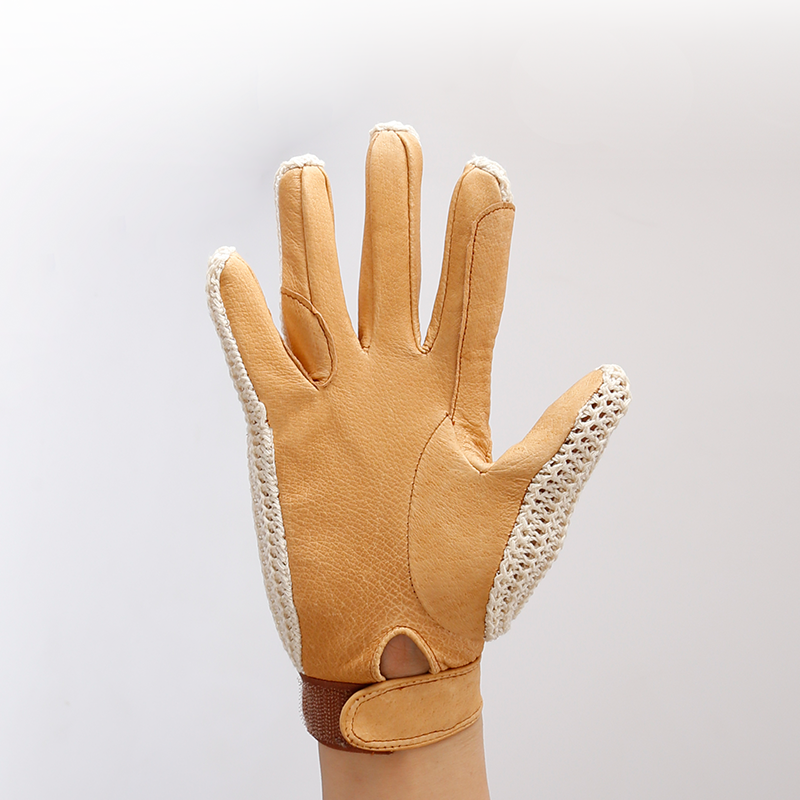 ROCKYZONE line back pork leather glove gloves riding gloves riding gloves 8104011