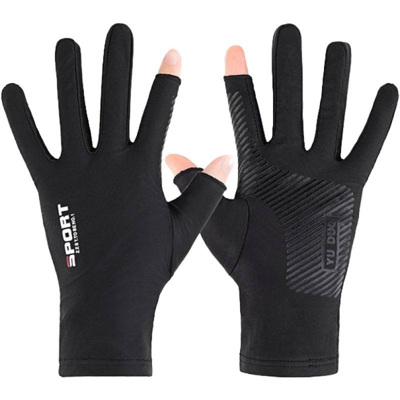 Man's two-finger black one