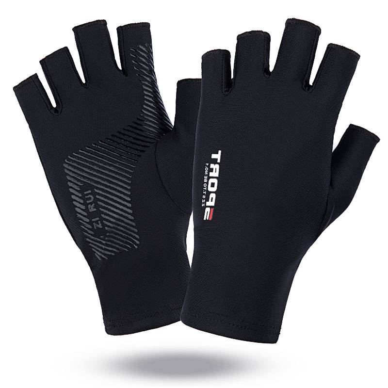 Men's Half-Sliding-Black One Double