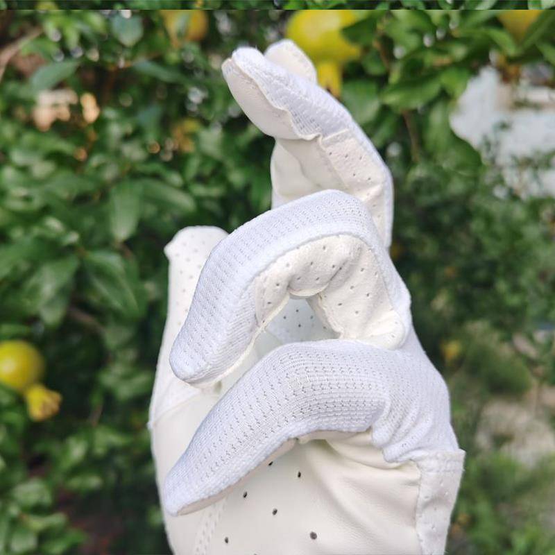 Spring and summer equestrian glove men and women riding gloves, air -breathable anti -grinding horse riding protective white competition glove equestrian clothing