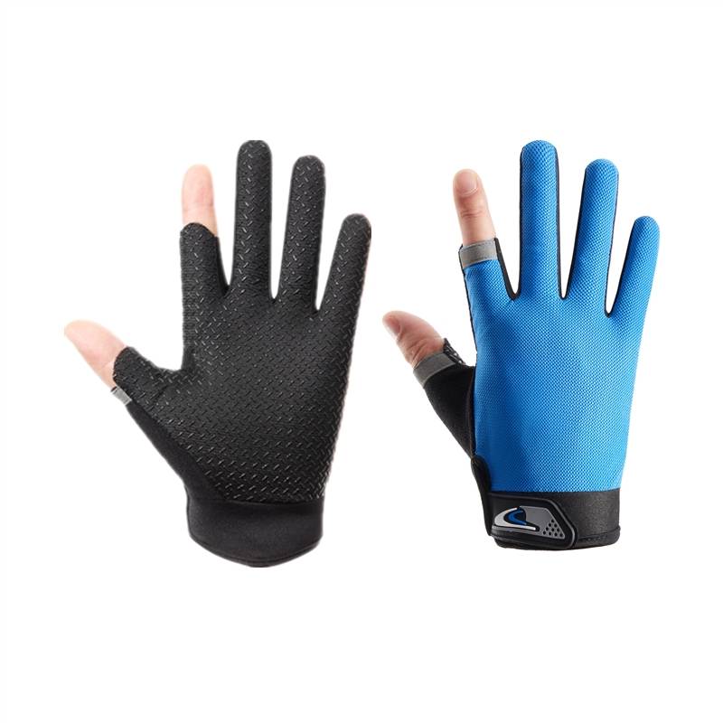 Ride gloves refer half to boys with silica-activated bicycles for the summer