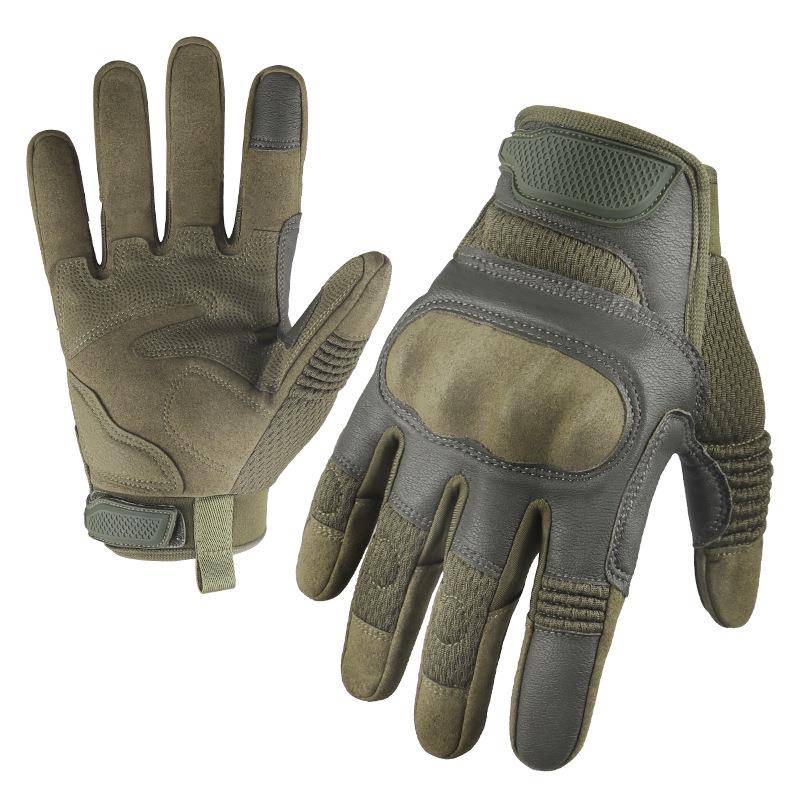 Outdoor sports tactical glove ride hard shell full refers to mountaineering protection special training fighting CS motorcycle glove equipment