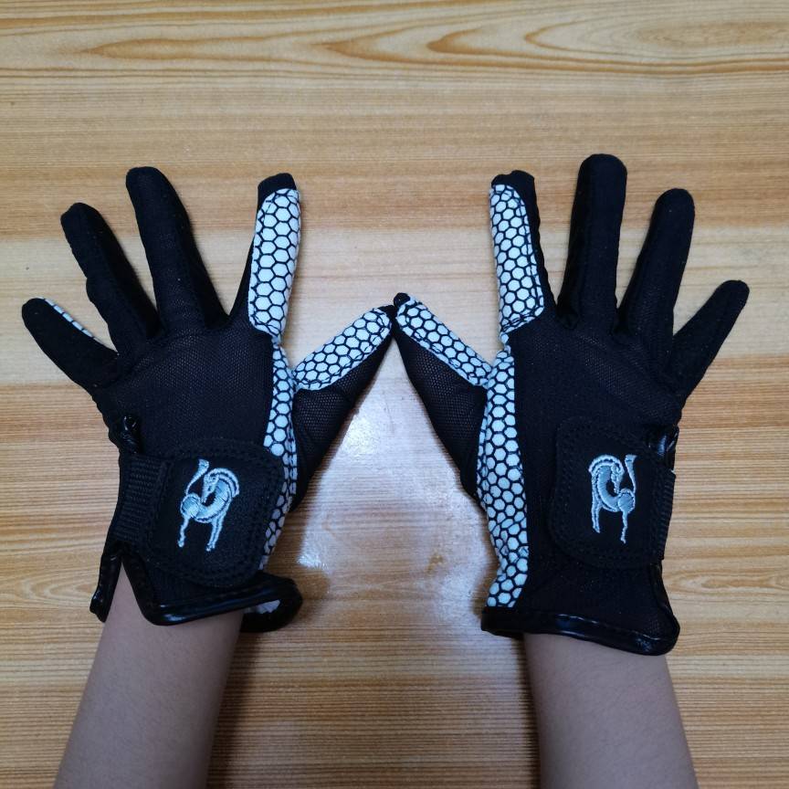 Children's Equestrian Summer Nets Gloves