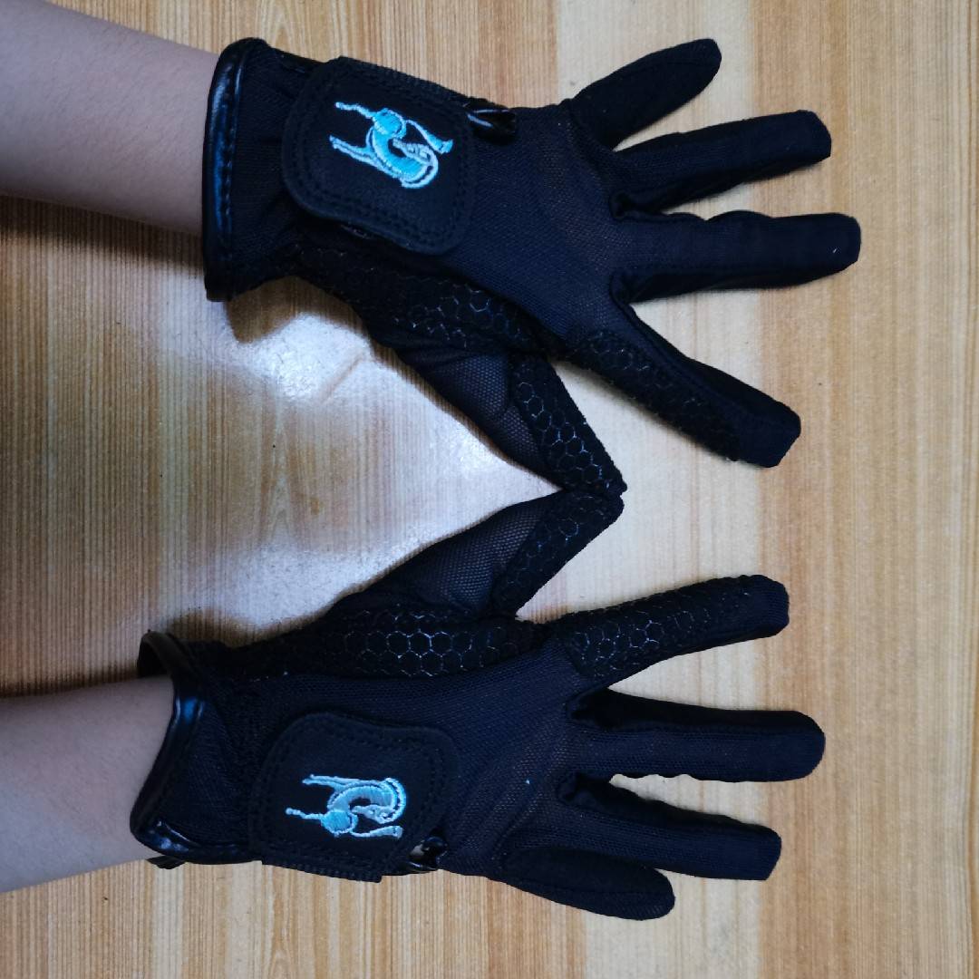 Children's Equestrian Summer Nets Gloves