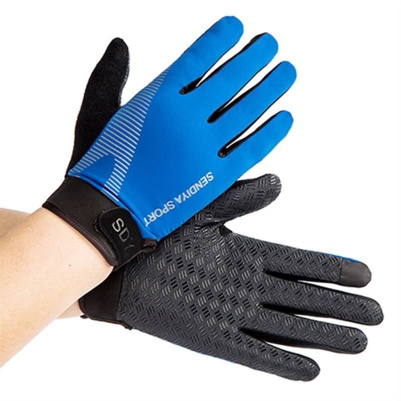 Ride horse gloves, men and women, summer air-scrambling exercise, roll-down and sunscreen
