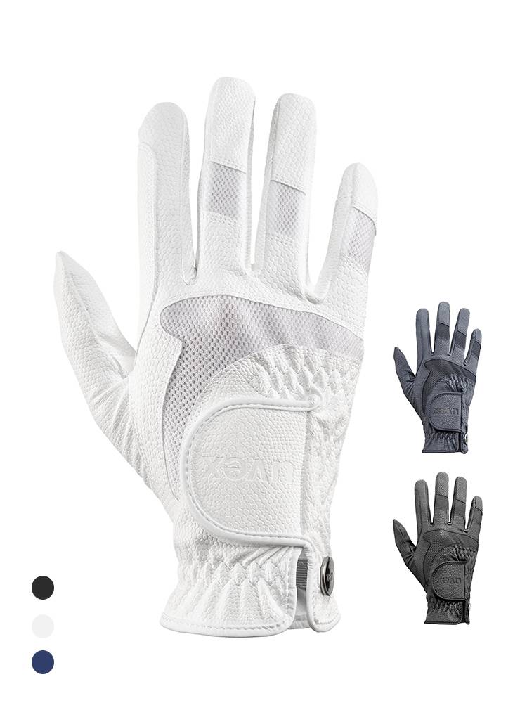 Germany UVEX Equestrian glove riding barrier ride ride -haul contest training glove women's breathable summer knight equipment