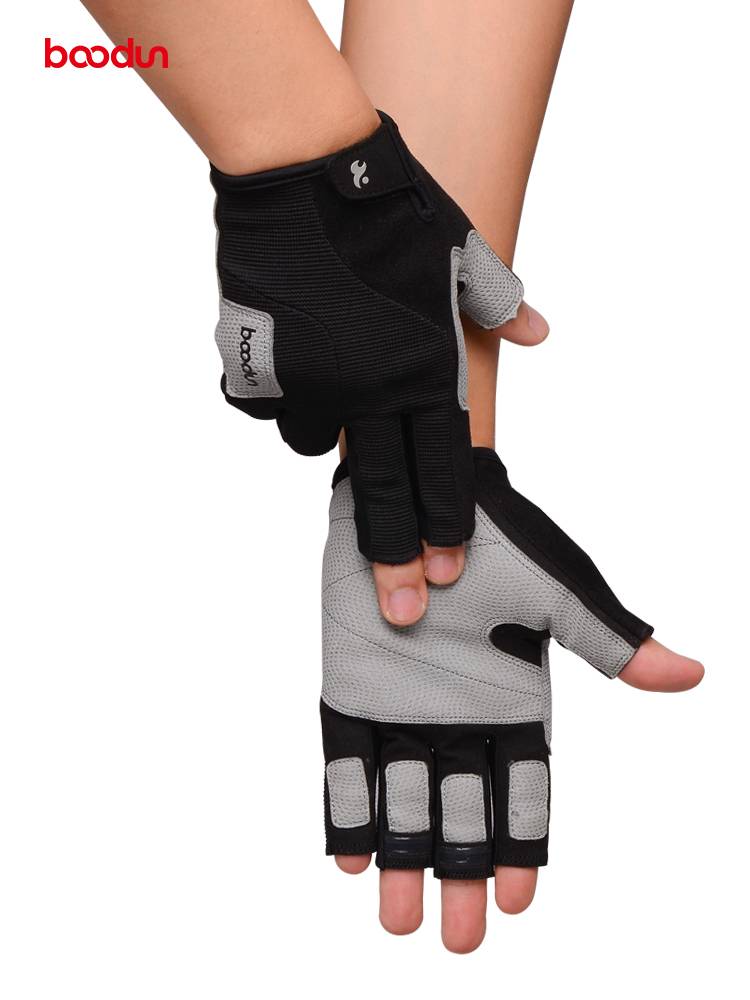 BOODUN Bolton Sports Gloves Fitness Gloves Outdoor Half Person Rock Climbing Gloves