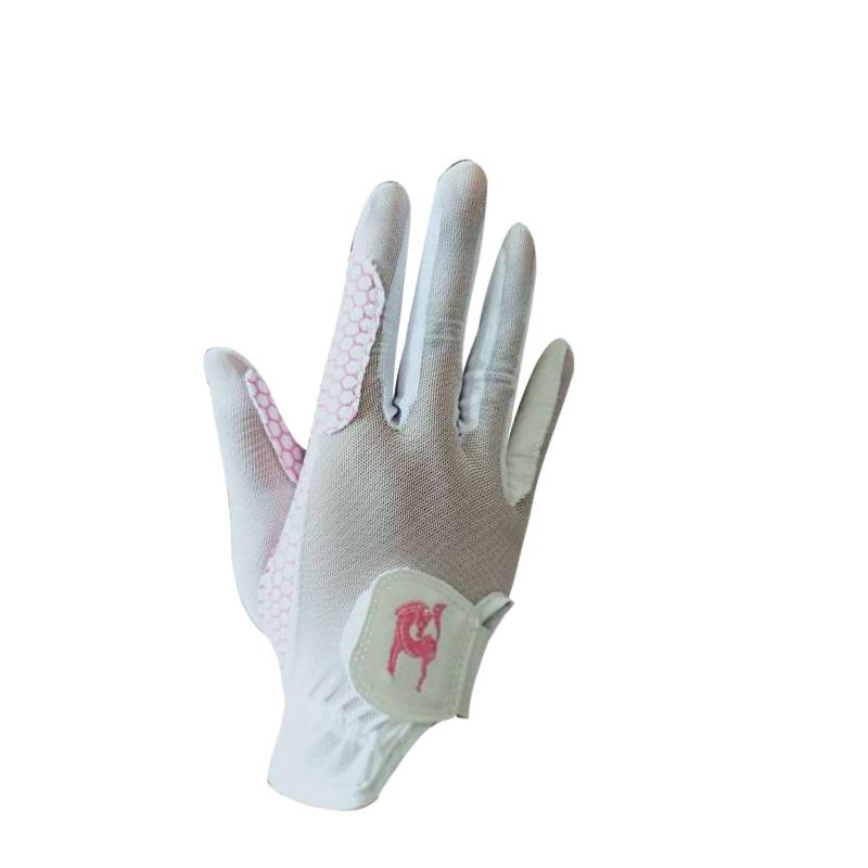 Children's glove horse ride gloves silicone equestrian gloves girls with silicon glue riding glove gloves anti -grinding summer thin