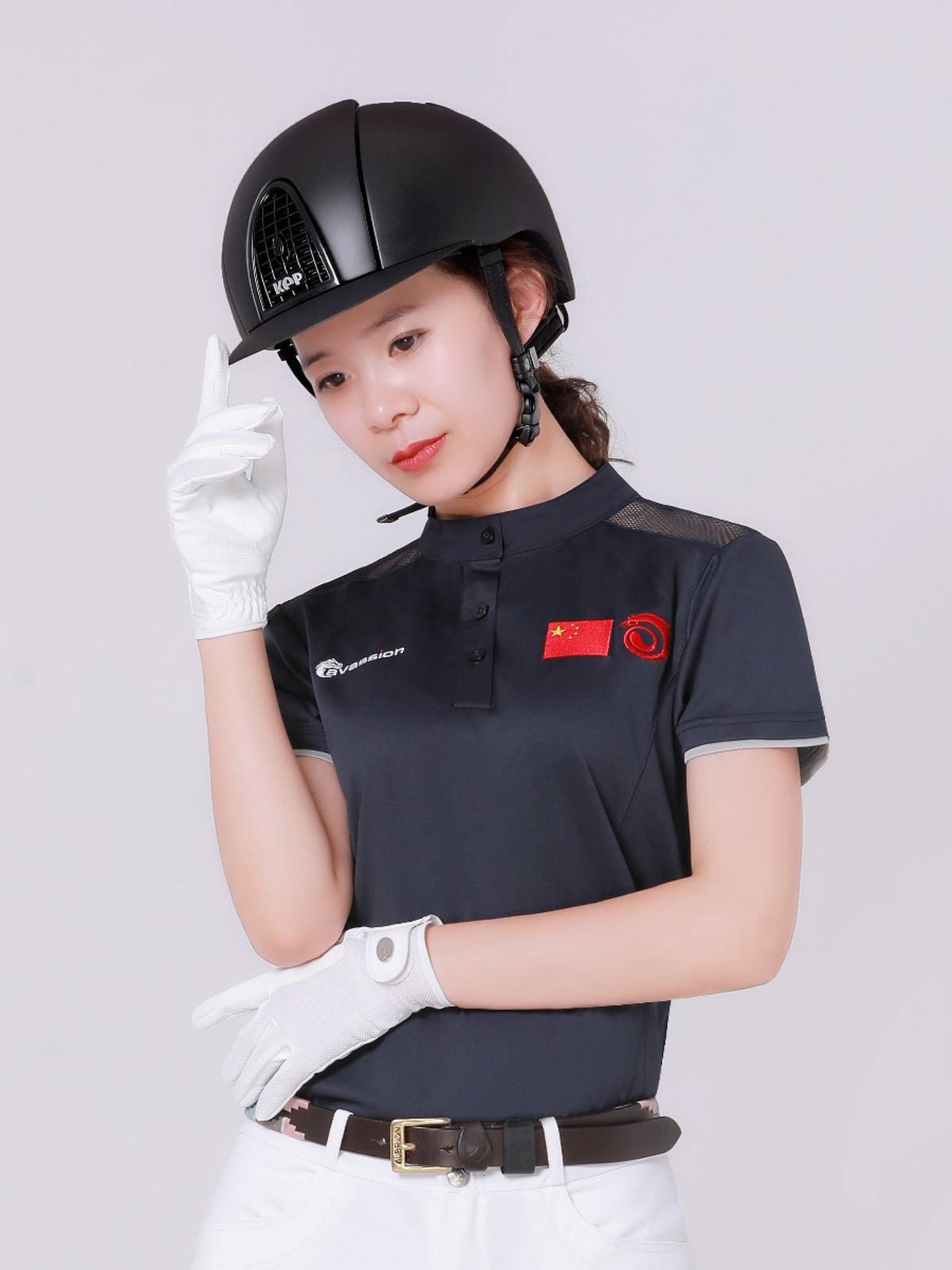 BGSH Equestrian glove Knight Equipment is equipped with male and female adults/children Rocky Horse 8104020