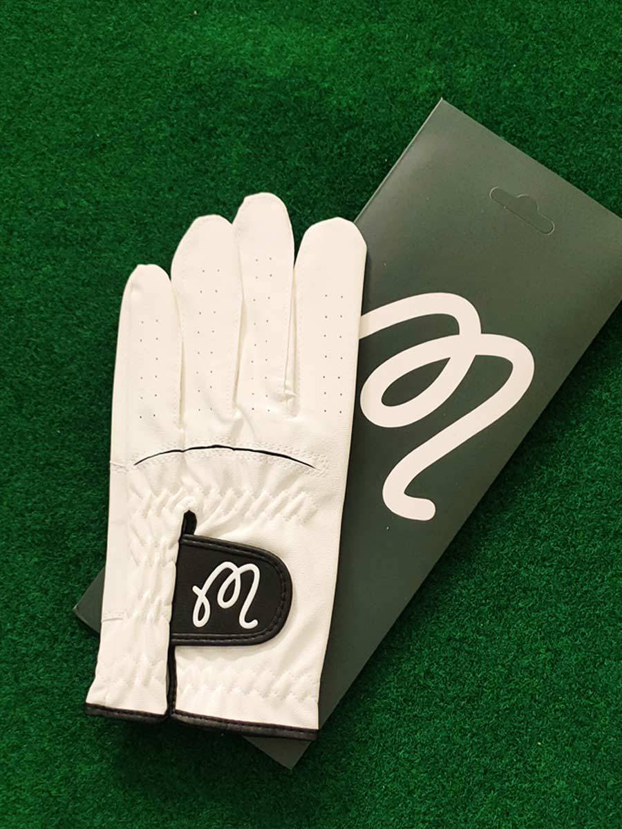 Men's golf gloves left -hand sheepskin PU synthetic Golf Gloveb non -slip and wear -resistant new MB finger sleeve