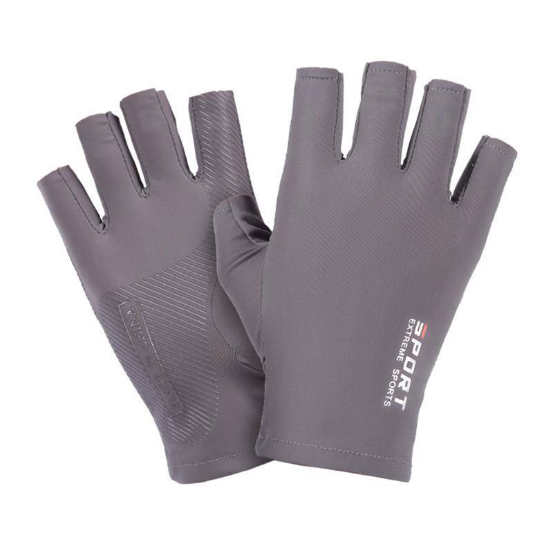 Motorboat sailing paddle drum hand scratching dragon boat glove running mountaineering anti -grinding semi -finger training outdoor cycling motion