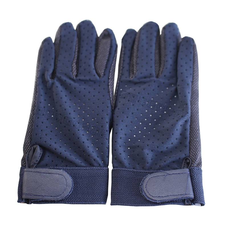 Spring and Summer Net Eye Breath Equelia Gloves Anti -Silver Silicon Plastic Dot Plastic Riding Gloves Elastic wear -resistant children adult horses