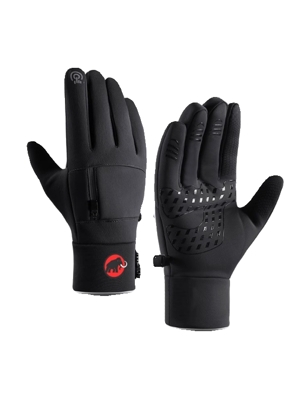 Mammut Mengxiang ski gloves in winter plus velvet thickened waterproof riding cycling windproof windproof gloves