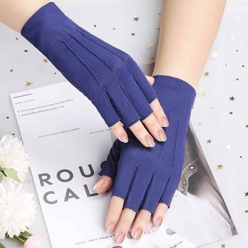 Half-finger - Blue - Small
