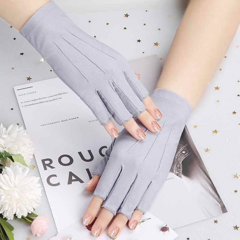 Half-finger - Gray - Small