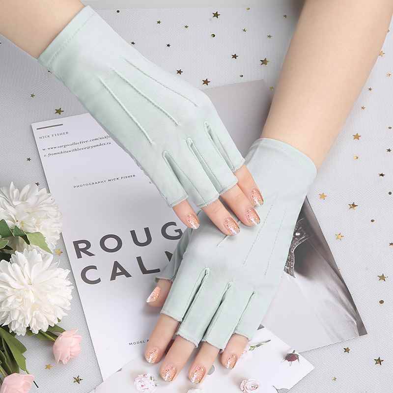 Half-finger - Cyan - Small