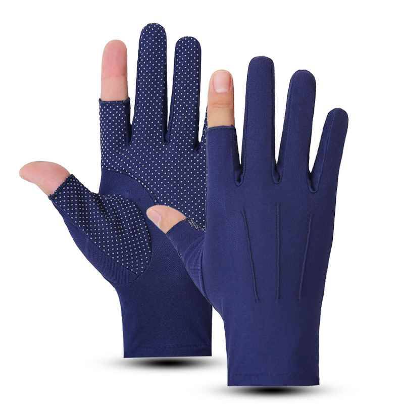 Two fingers - blue - large