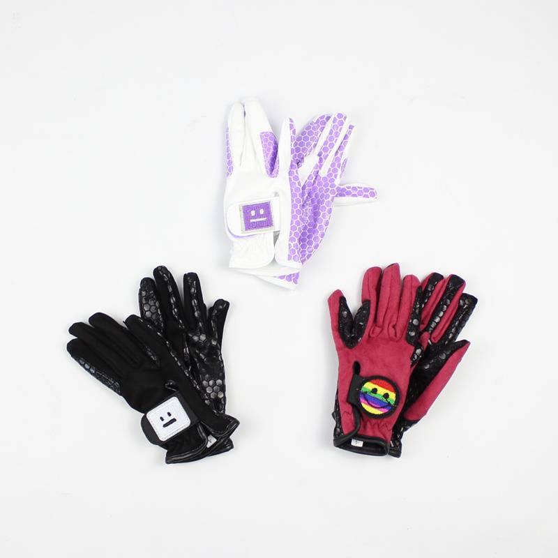 Horse gloves equipment for adult boys and girls in the spring, autumn and winter velvet riding for air and ski gloves