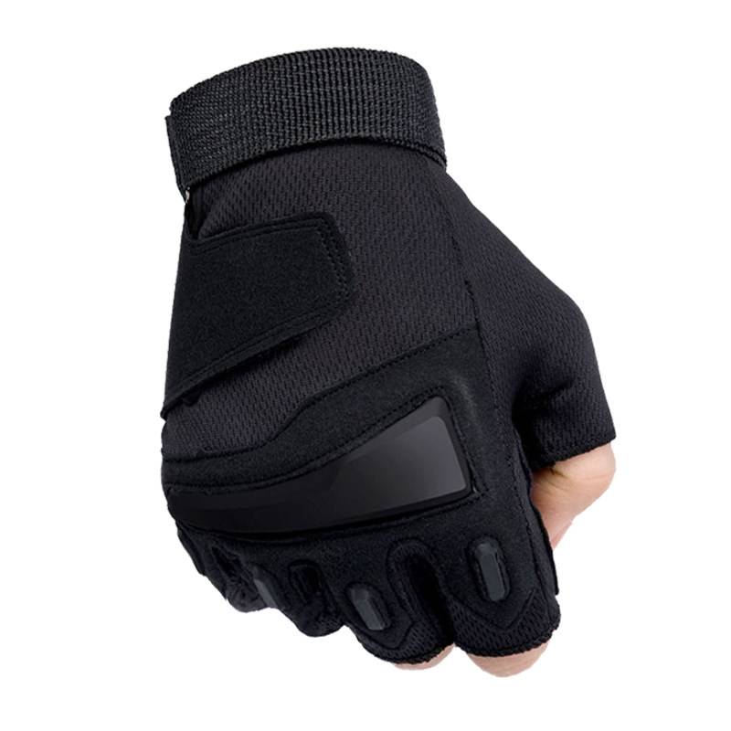 Outdoor exercise semi -finger men's breathable wear -resistant protection tactical non -slip riding full refers to youth youth fitness