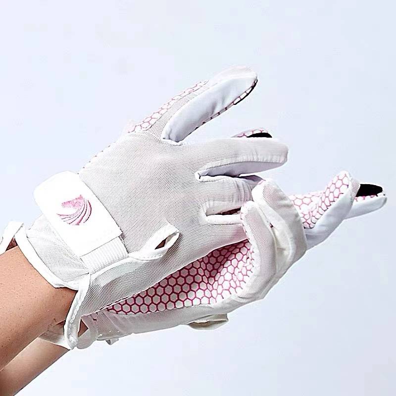 Air-traffic children riding horse gloves, silk-jet gloves, skating knight gloves, summer gloves, horse suits