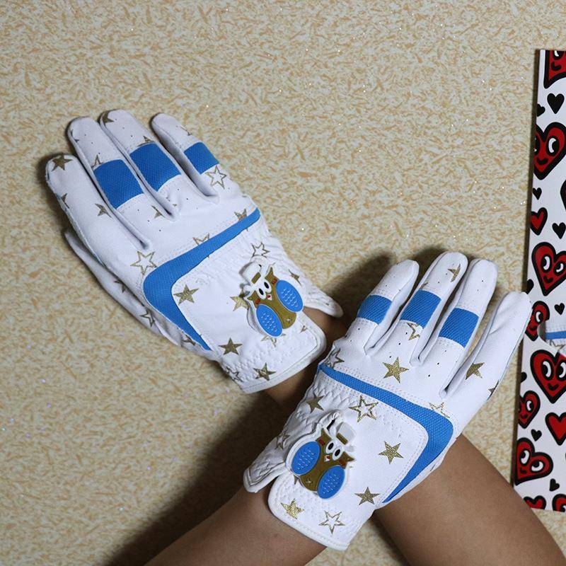 Children's equestrian gloves to play golf non -slip and wear -resistant white children riding equipment horses in summer sunscreen