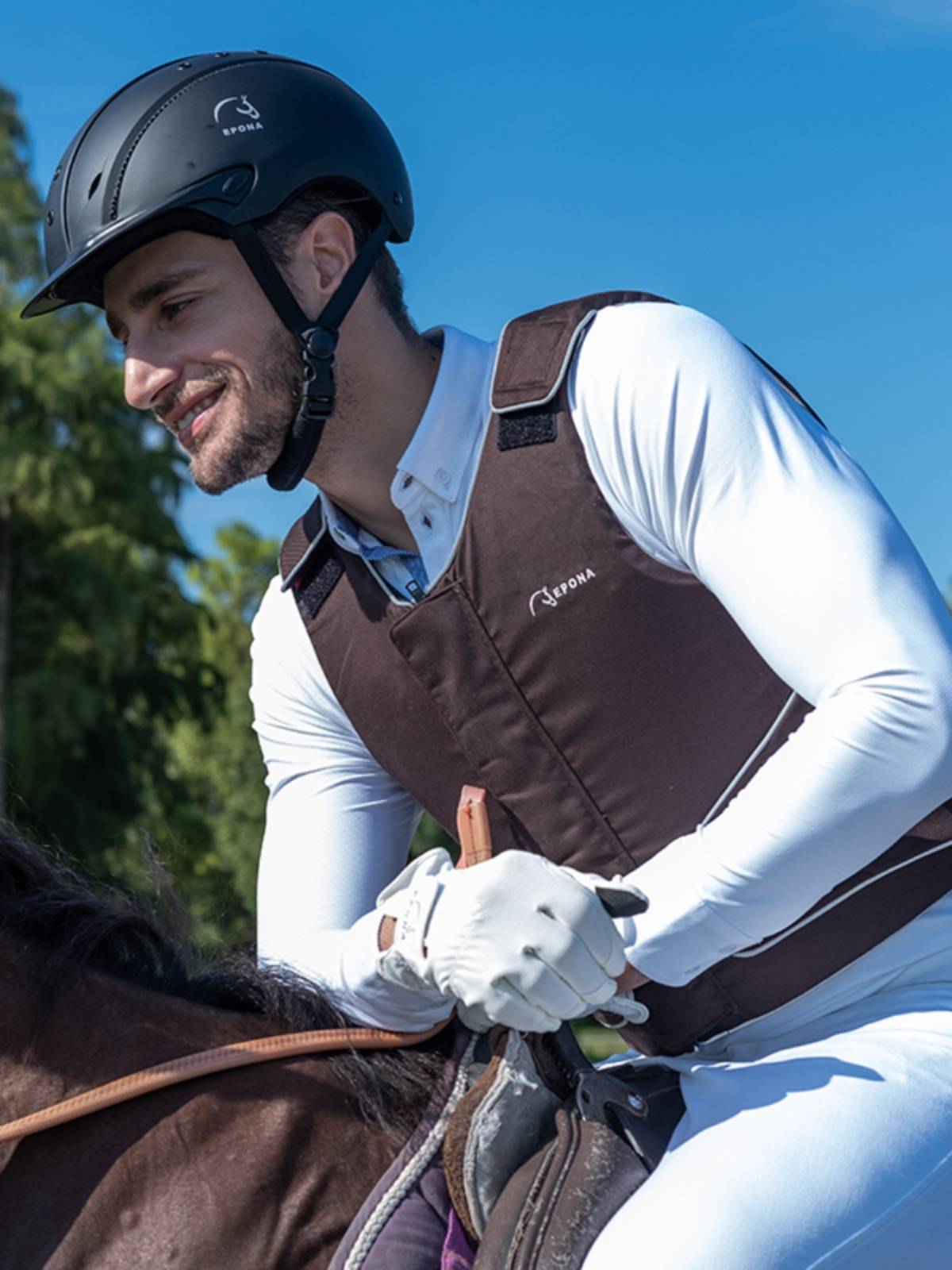EPONA adult equestrian glove wear -resistant anti -slip, non -slip and breathable sports riding equipment carrier -riding contest protective gloves