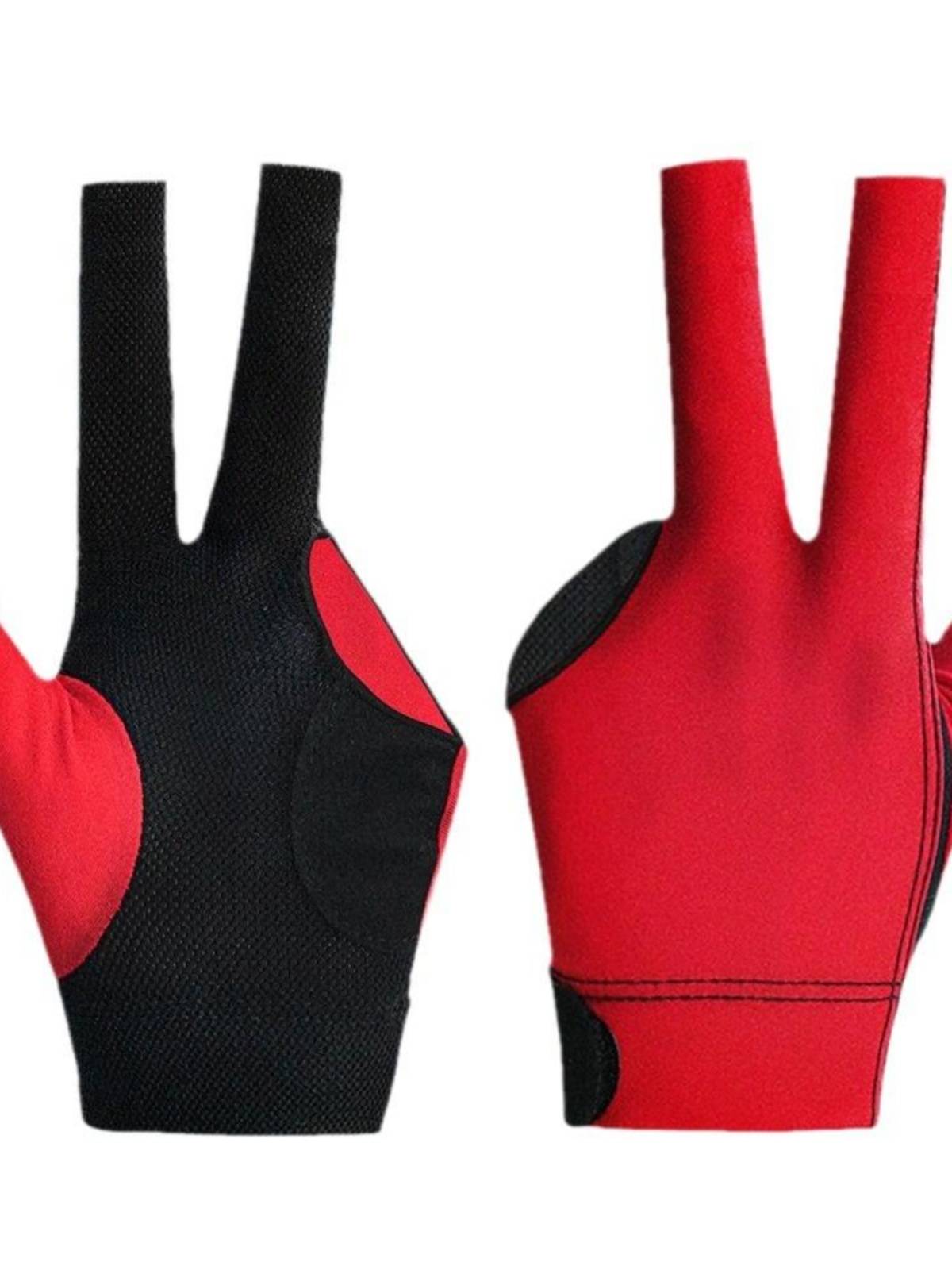 Professional billiard gloves Three fingers Breakthrough Professional Full Fingers Full Finger Anti -Slip Fingers Playing Board Special Gloves Male Women