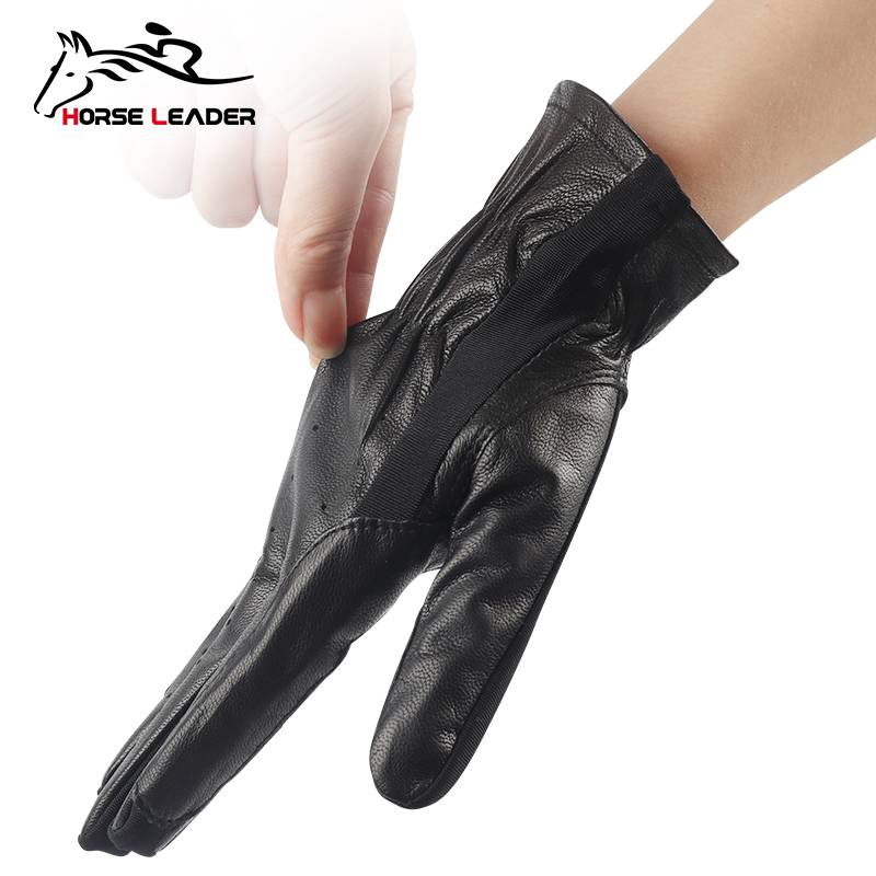 Children's horse riding equipment Equestrian sheepskin Spring and Autumn Equestrian Gloves Children's Horse Riding Gloves