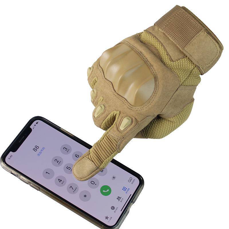 New outdoor anti -slip protection riding motorcycle gloves climbing fitness training military fans sports tactical gloves