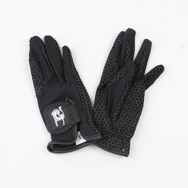 The horse gloves are used by children's boys and girls for the summer super-silon-silver-resistant horse gloves