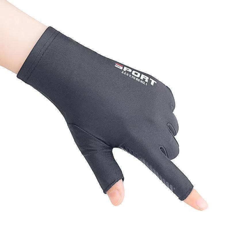 A man's two-fingered-grey one